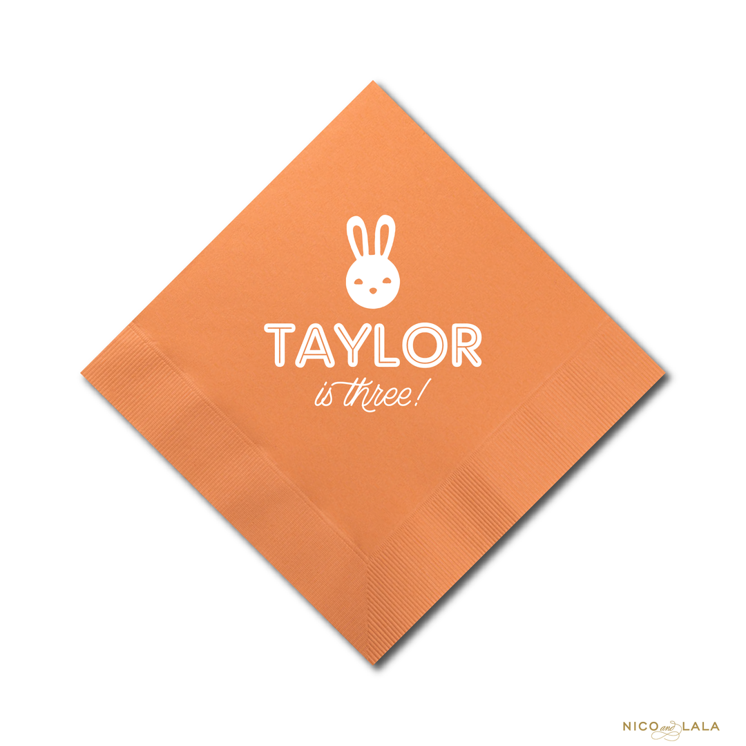 Easter Egg Birthday Napkins