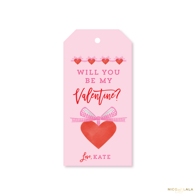 Be My Valentines Tags