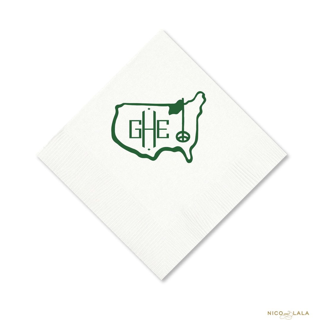 Masters Birthday Napkins