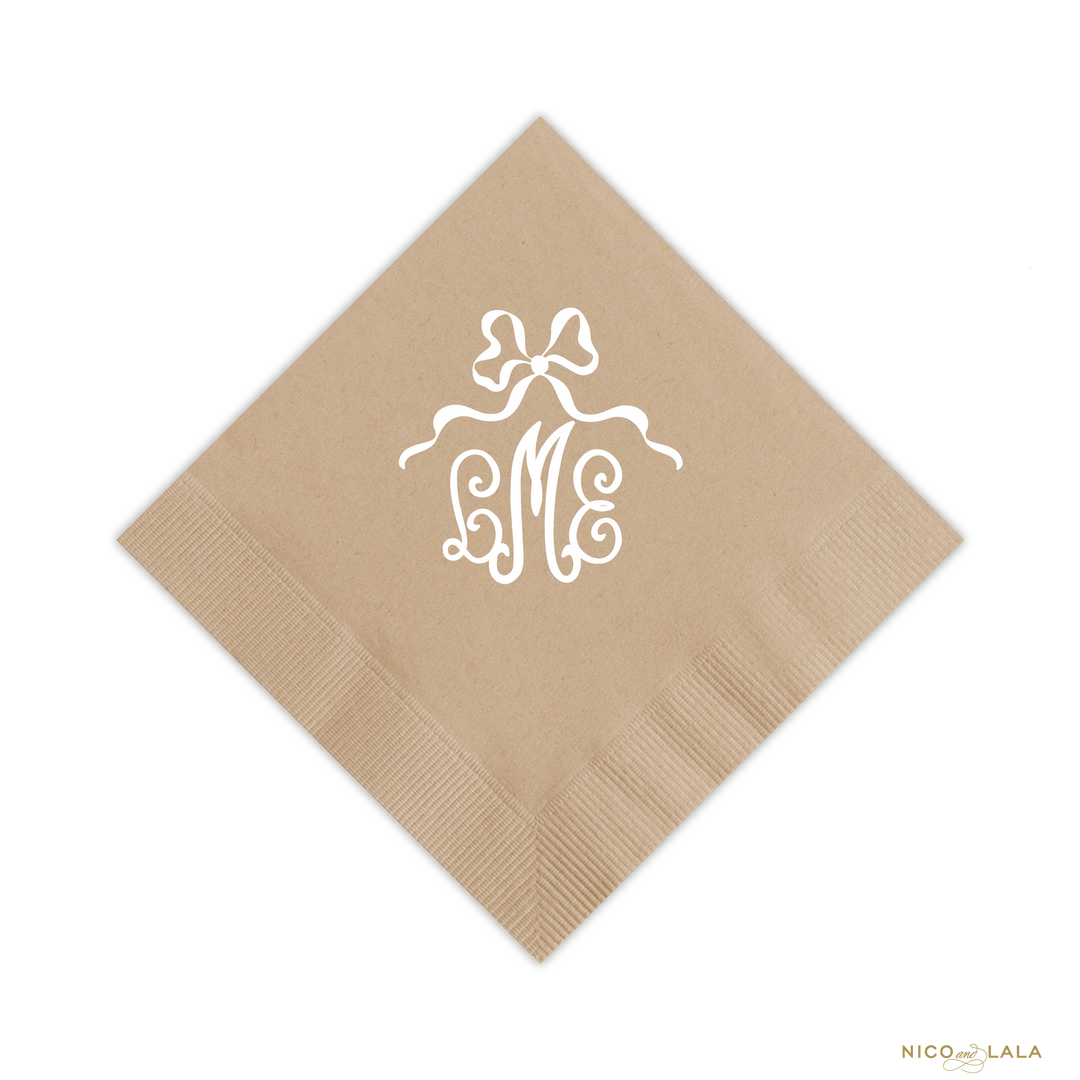 Boots and Bows Birthday Napkins