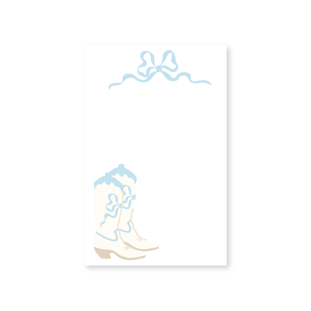Boots and Bows Birthday Invitations
