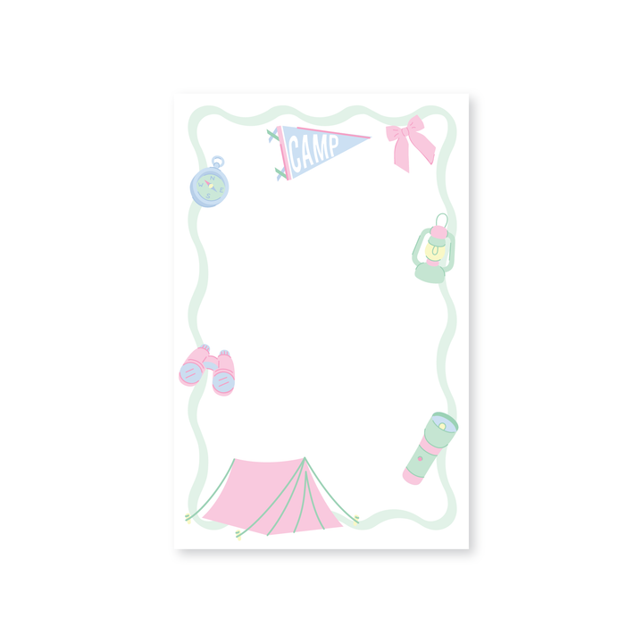 Camp Birthday Invitations