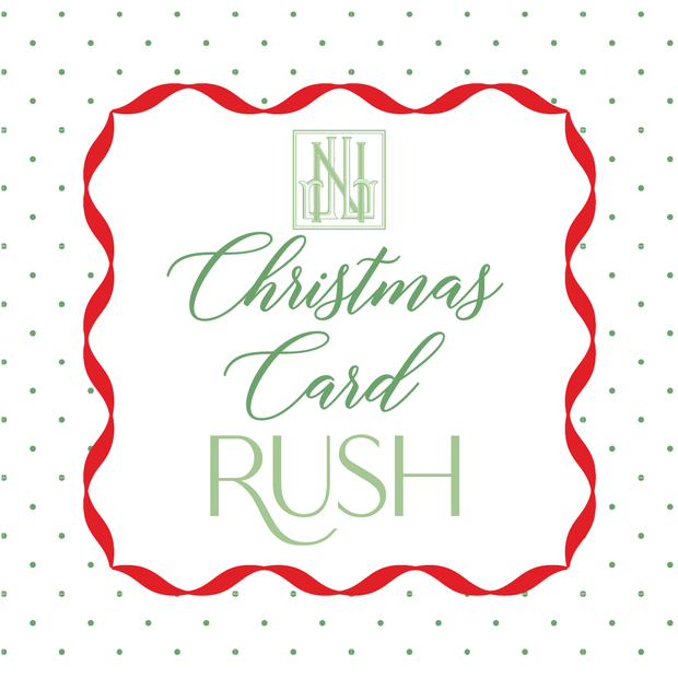 Christmas Card Rush Fee
