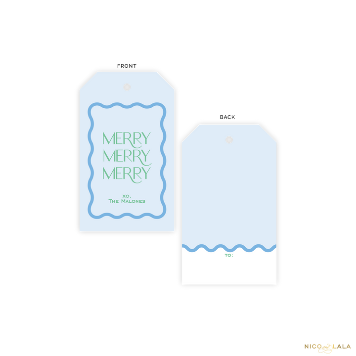 Merry Merry Merry Gift Tags