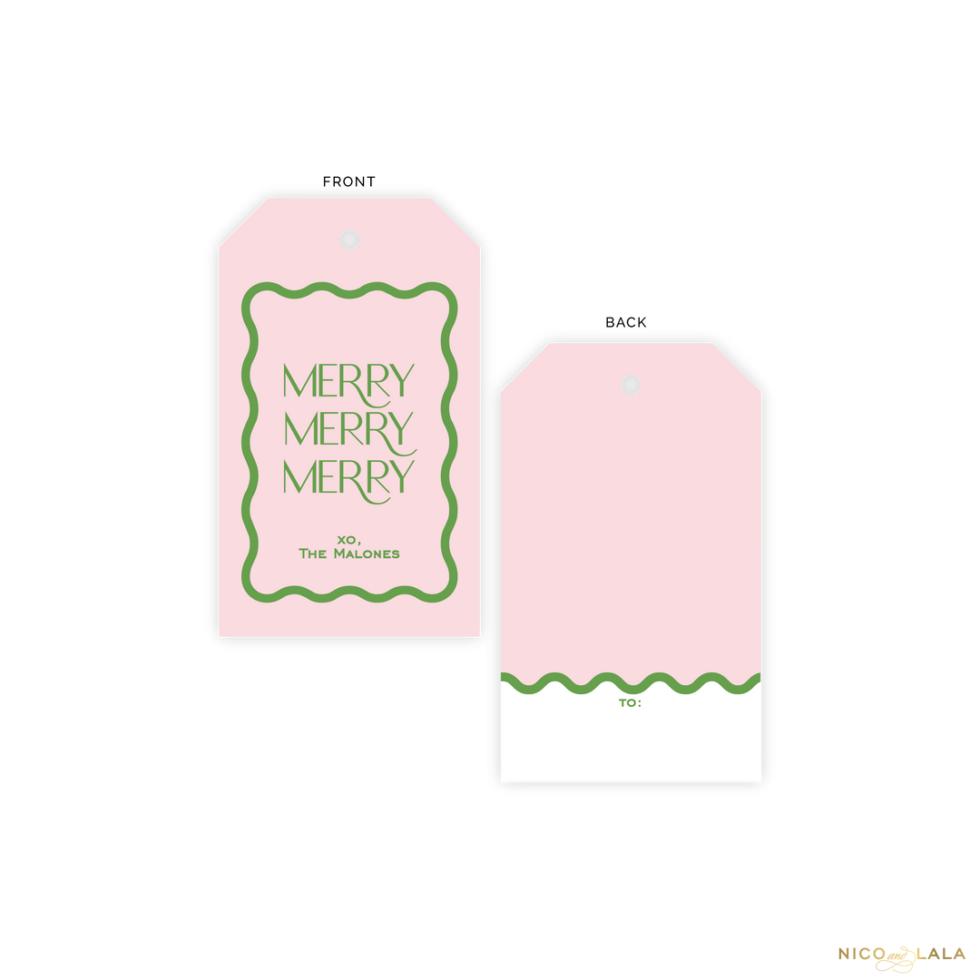 Merry Merry Merry Gift Tags