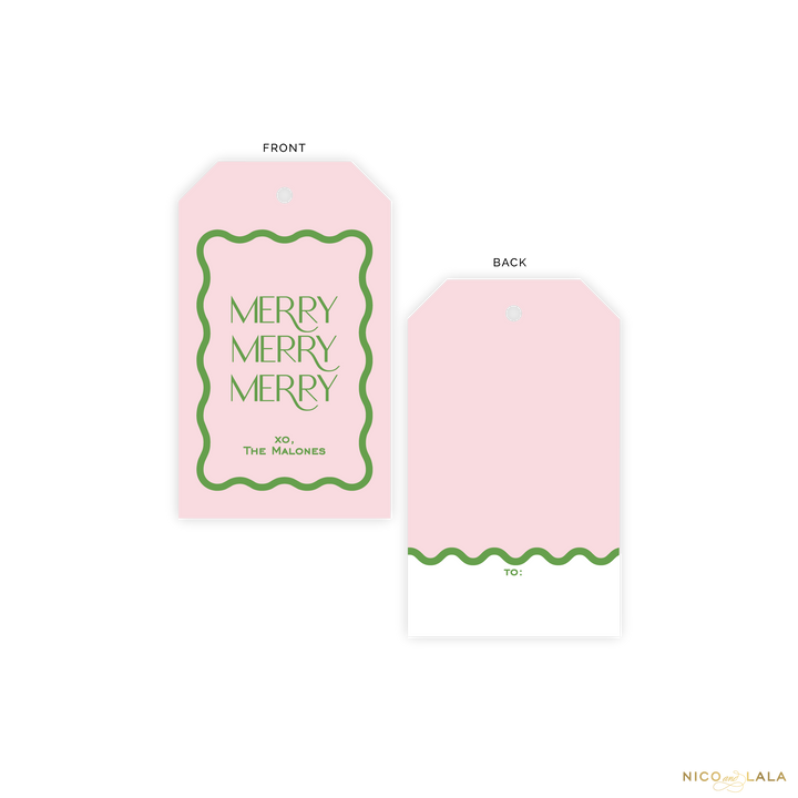 Merry Merry Merry Gift Tags