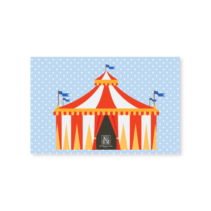 Circus Birthday Invitations