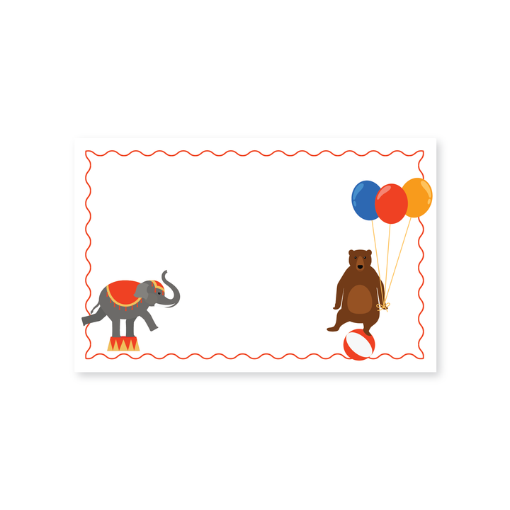 Circus Birthday Invitations