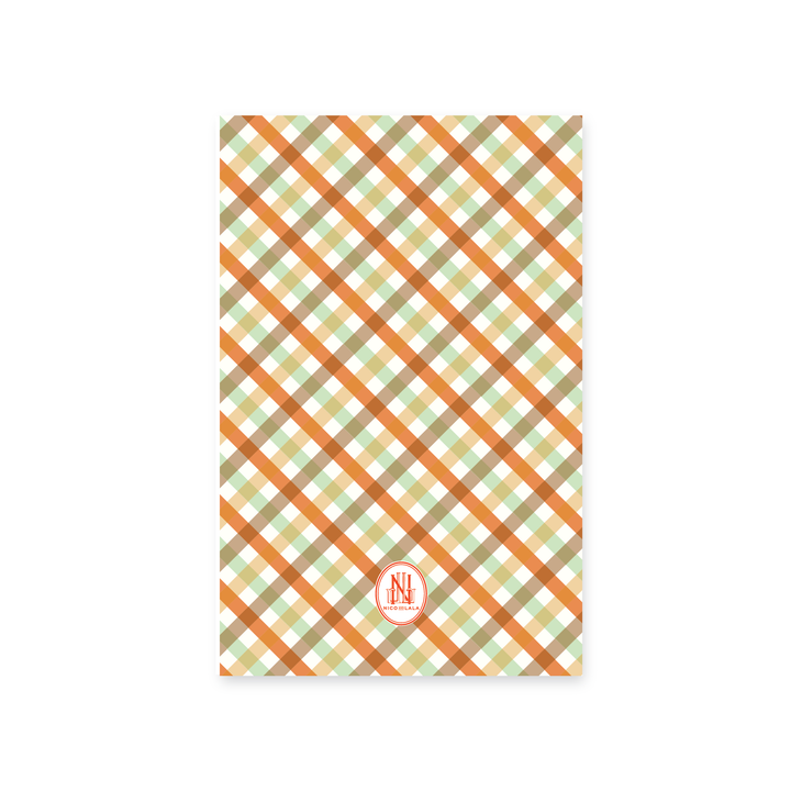 Fall Gingham Invitations