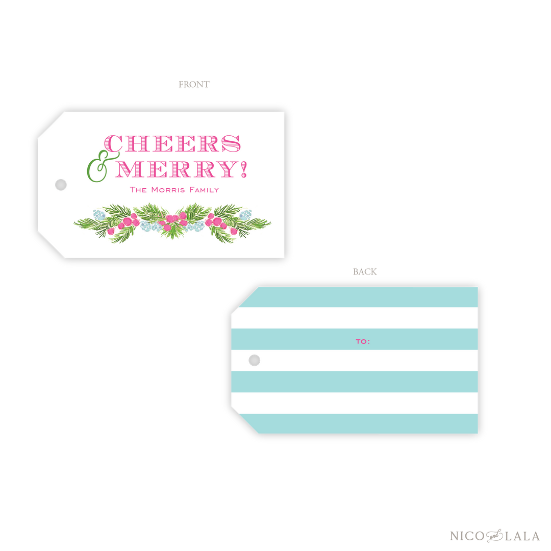 Festive Sprig Gift Tags