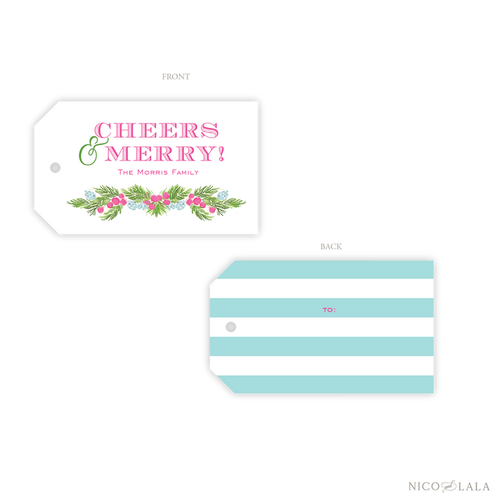 Festive Sprig Gift Tags