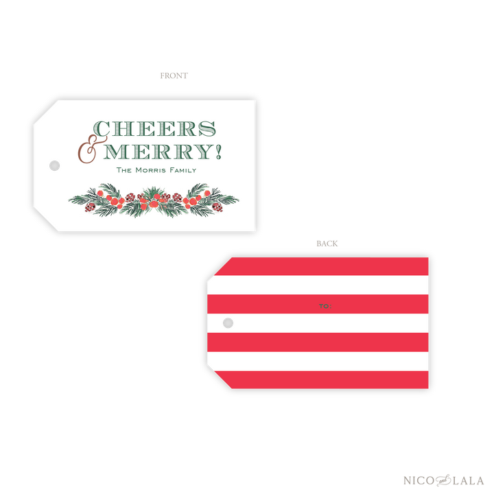 Festive Sprig Gift Tags