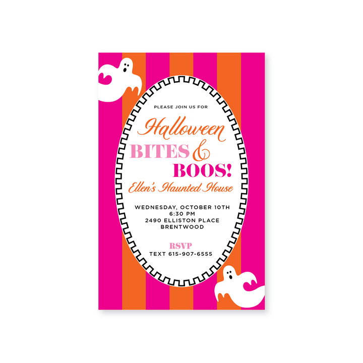 Girly Ghosts Invitations