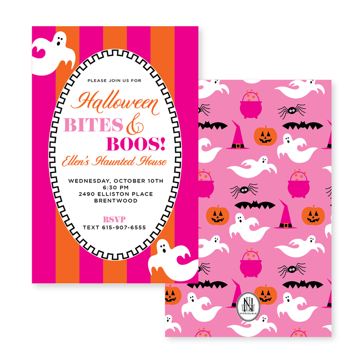 Girly Ghosts Invitations
