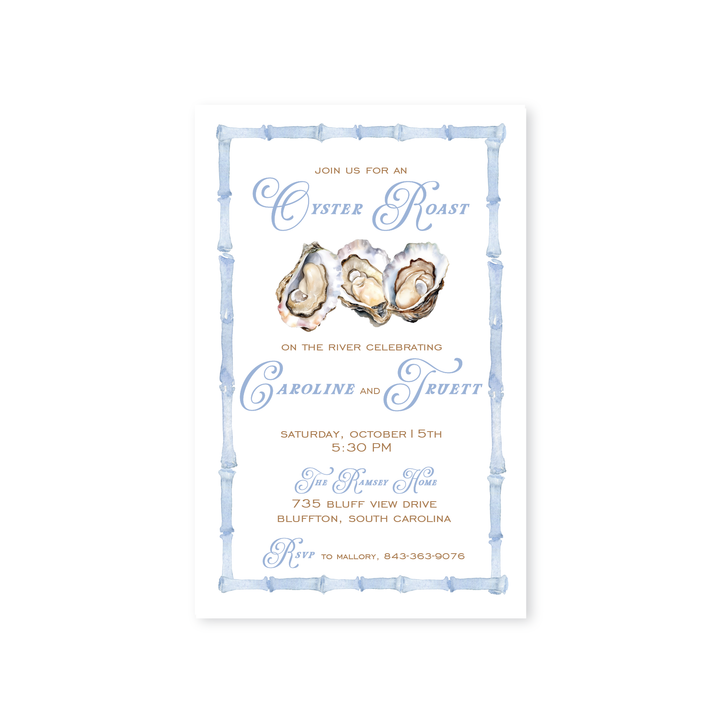 Oyster Roast Invitations