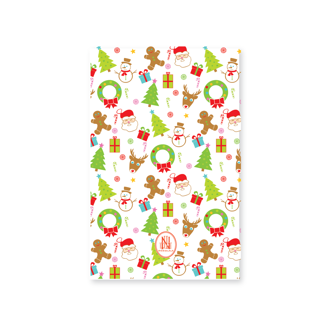 Santa Toile Invitations