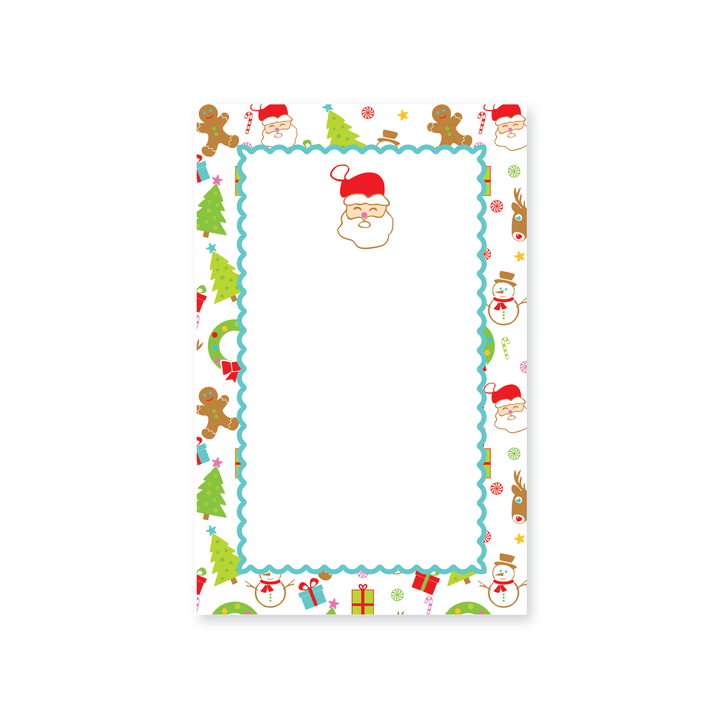 Santa Toile Invitations