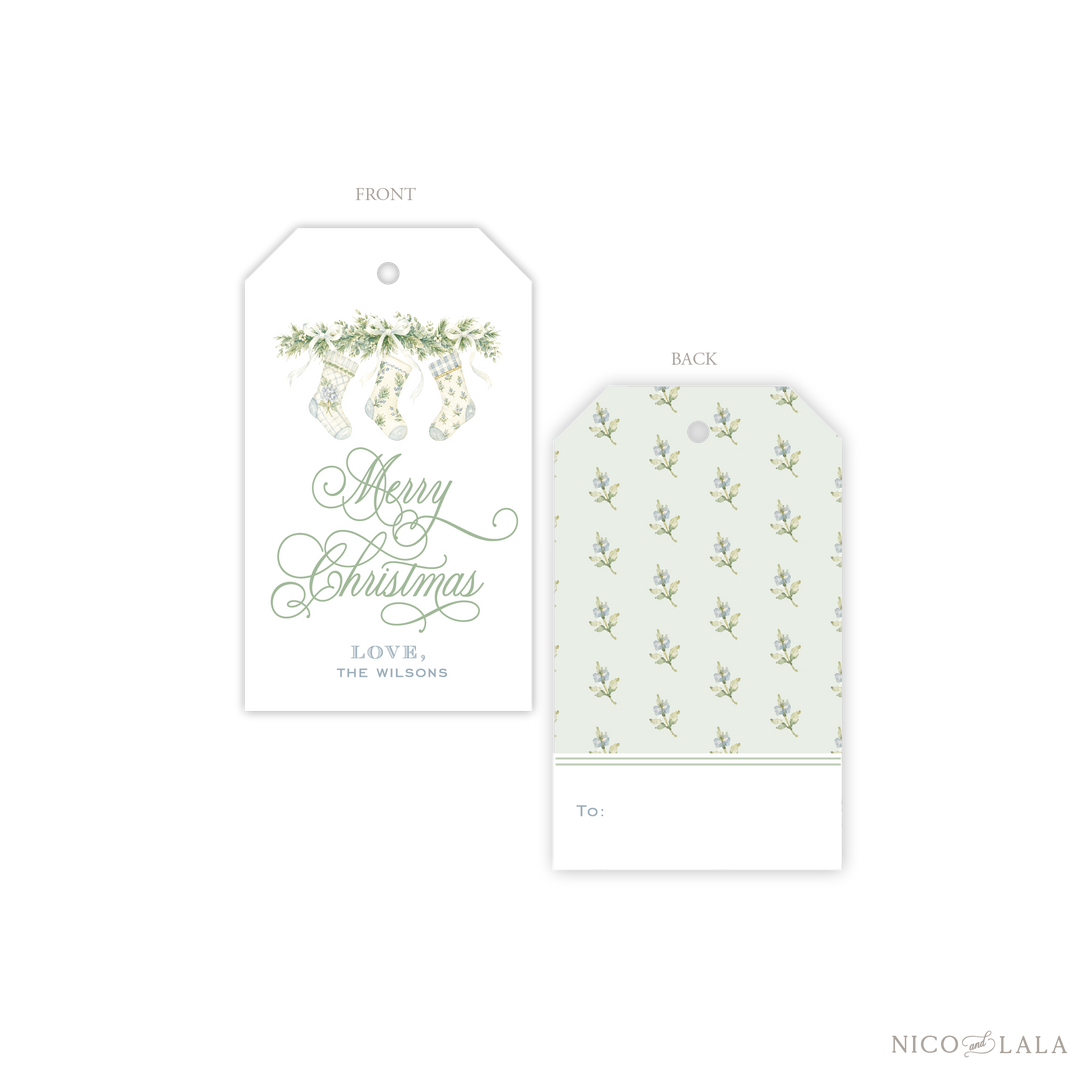 Stockings Gift Tags