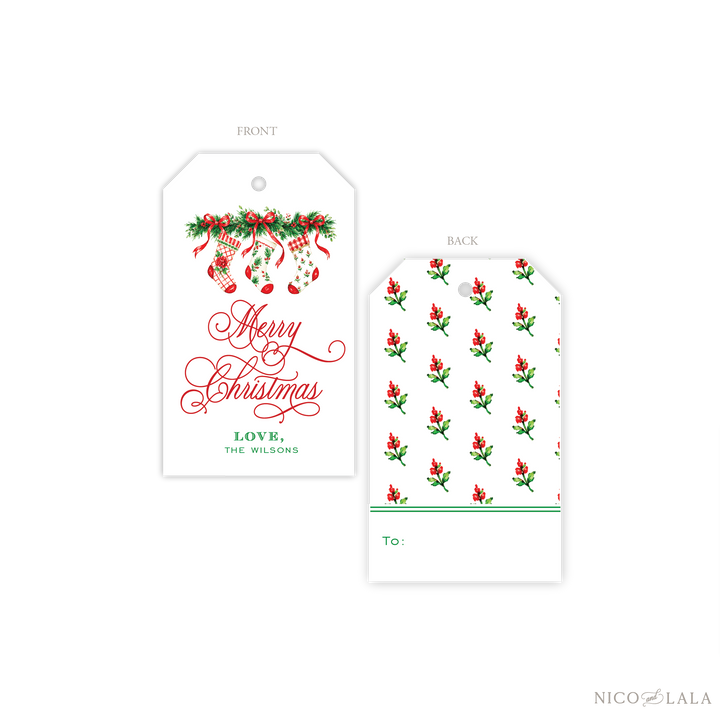 Stockings Gift Tags