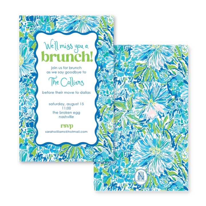 Whimsy Floral Invitations