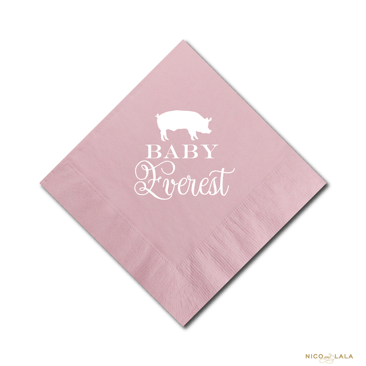 Baby Q Baby Shower Napkins