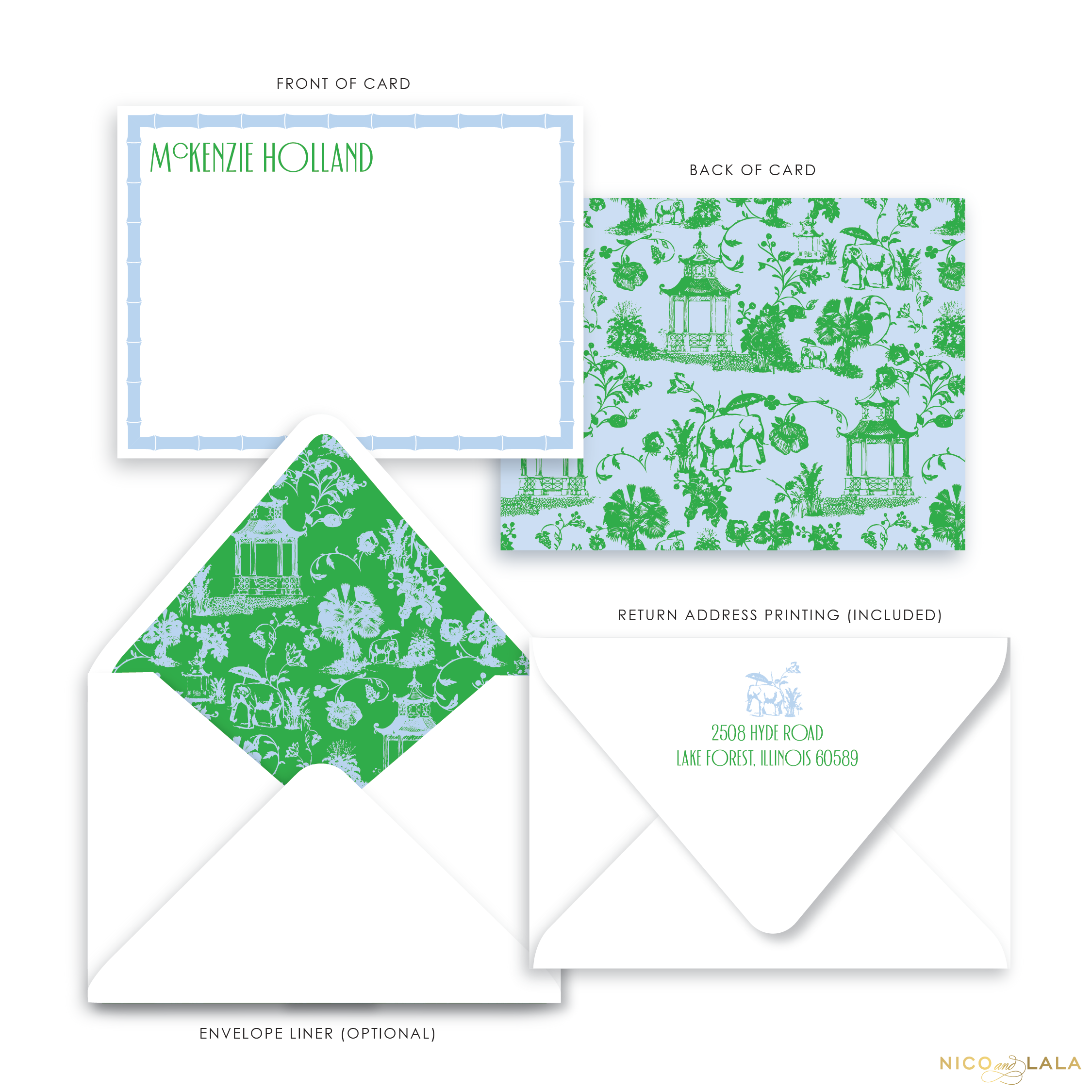 Chinoiserie Stationery