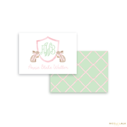 Bunny Calling Cards, Pink