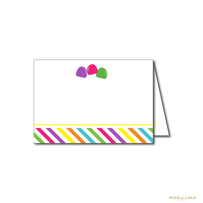 CANDY LAND BIRTHDAY FOOD CARDS