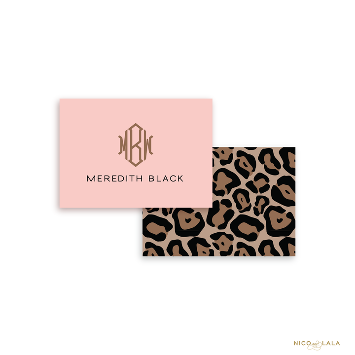 Classic Leopard Calling Cards