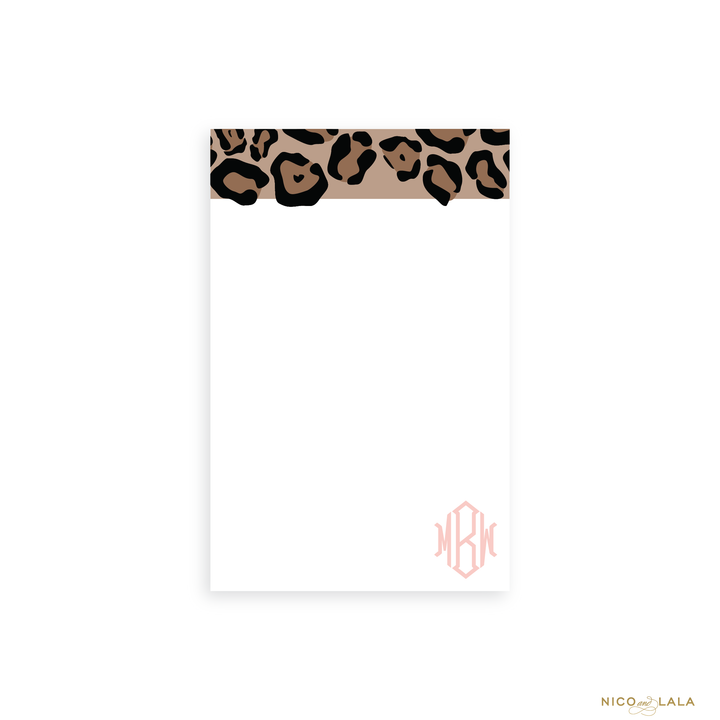 Classic Leopard Notepad