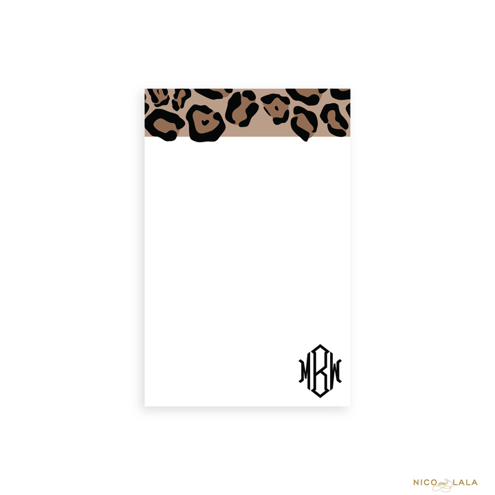 Classic Leopard Notepad