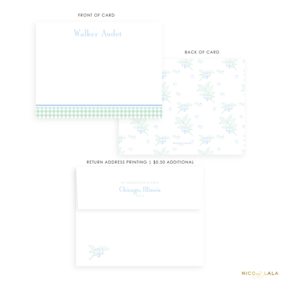 Classic Floral Stationery
