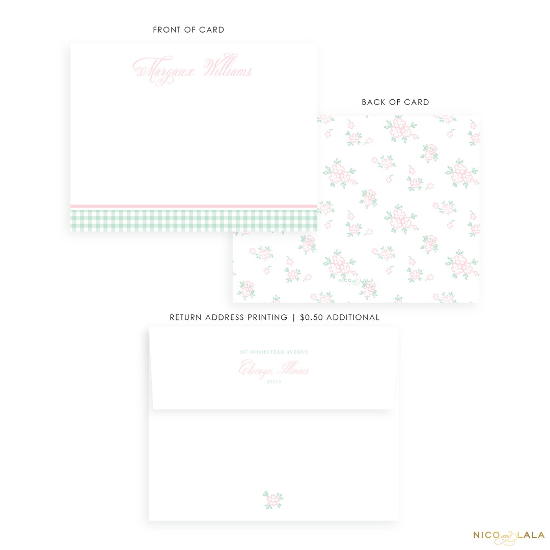 Classic Floral Stationery