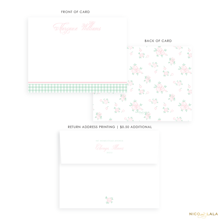 Classic Floral Stationery