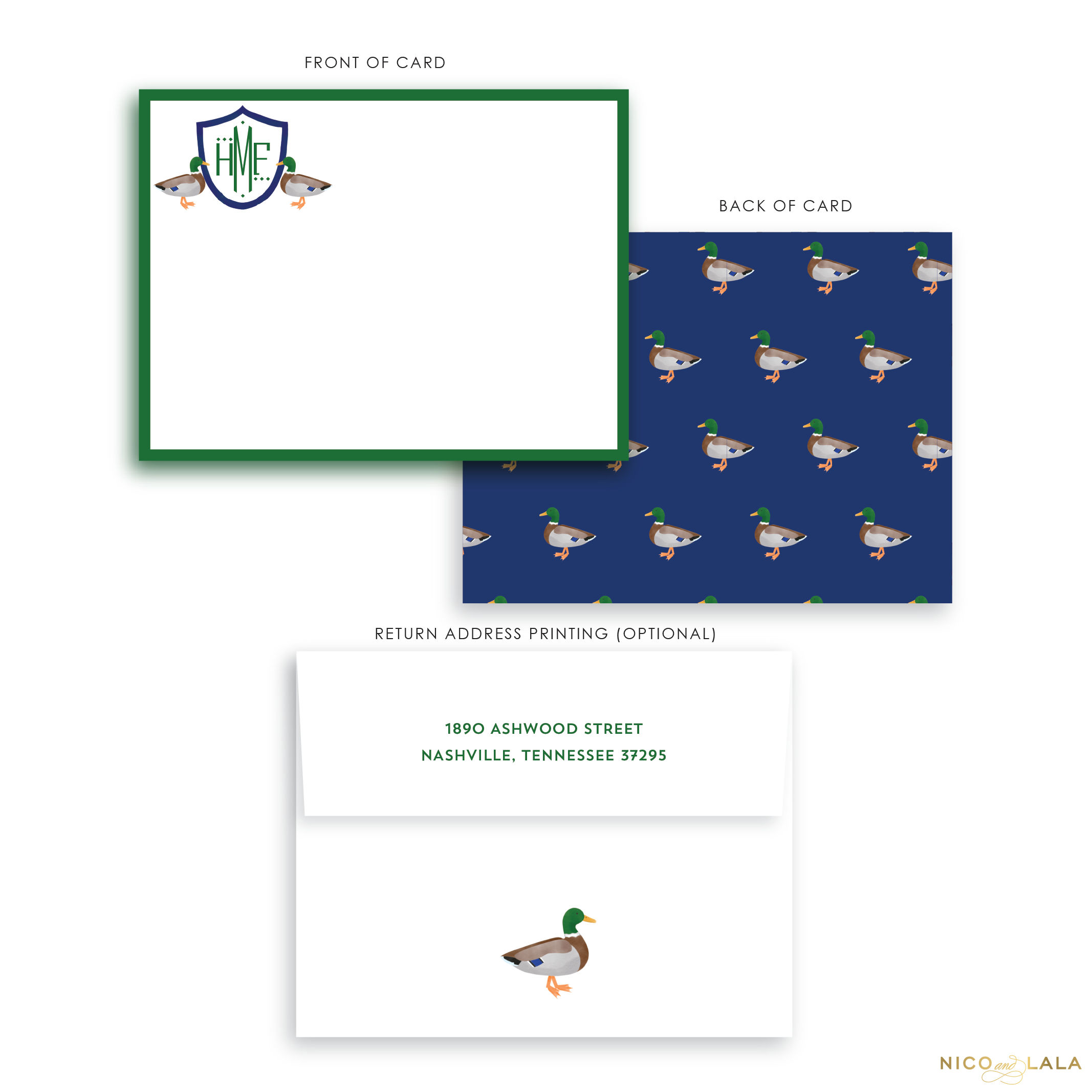 Duck Stationery