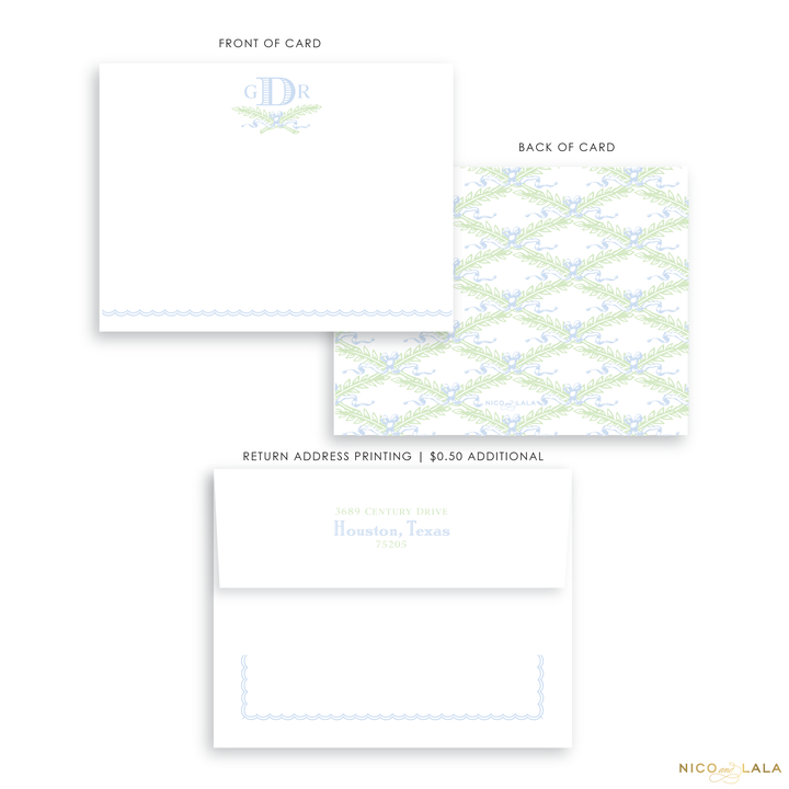 Garden Greenery Stationery