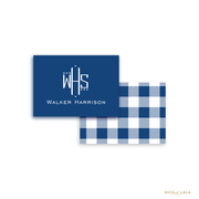 Gingham Calling Cards