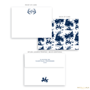 Hunting Toile Stationery