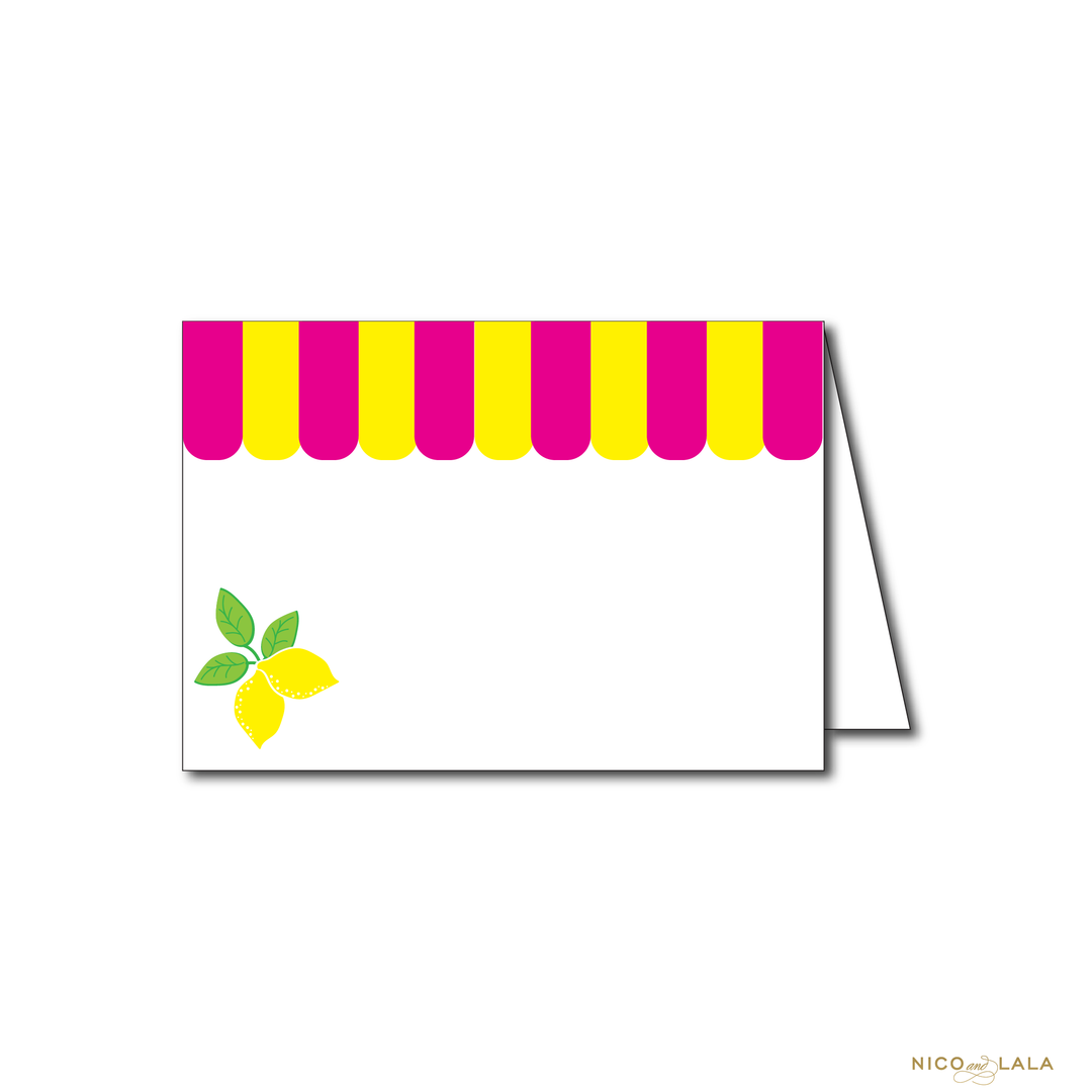 LEMONADE BIRTHDAY FOOD CARDS