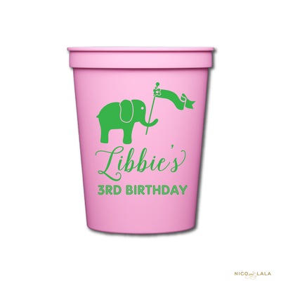 Lilly Pulitzer Birthday Cups