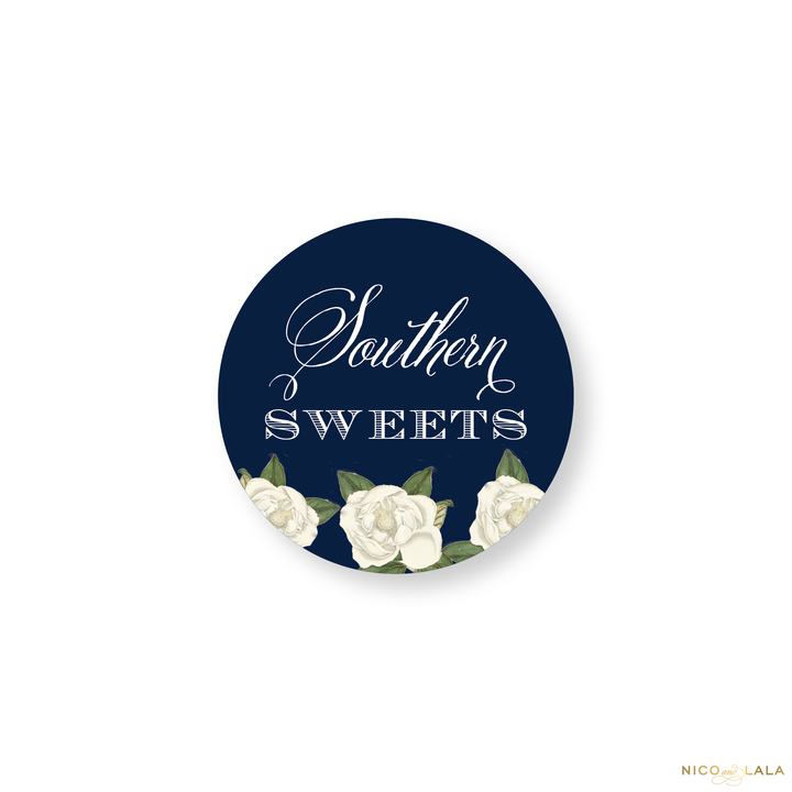 Magnolia Wedding Stickers