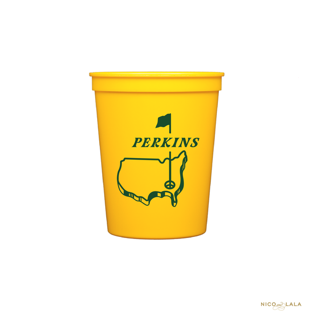 Masters Party Cups, Yellow