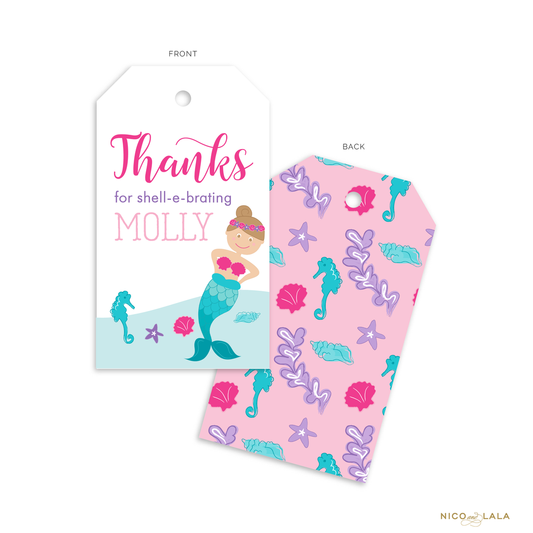 mermaid-birthday-favor-tags-nico-and-lala for Free Printable Mermaid Thank You Tags Printable Mermaid Birthday Favor Tags – Nico and Lala for Free Printable Mermaid Thank You Tags Printable