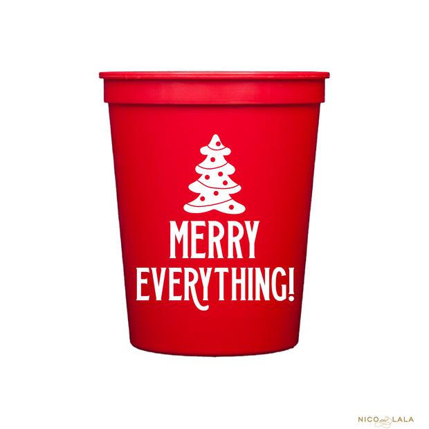 MERRY EVERYTHING CUPS