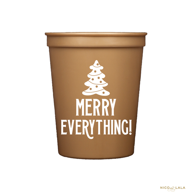 MERRY EVERYTHING CUPS