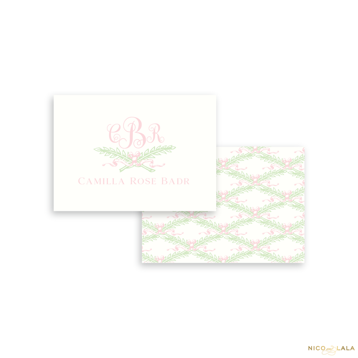 Garden Greenery Calling Cards