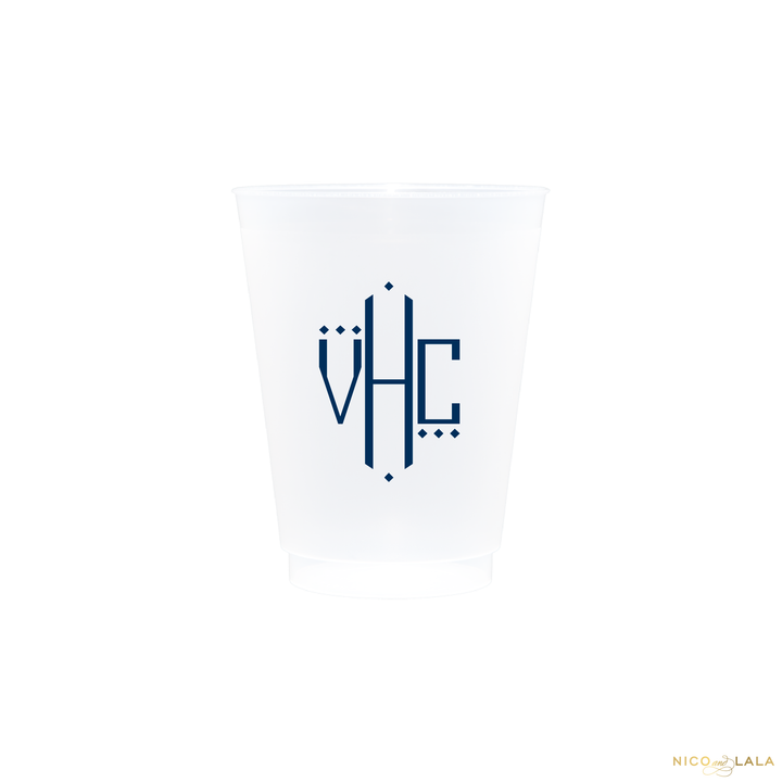 Oxford Monogram Shatterproof Cups