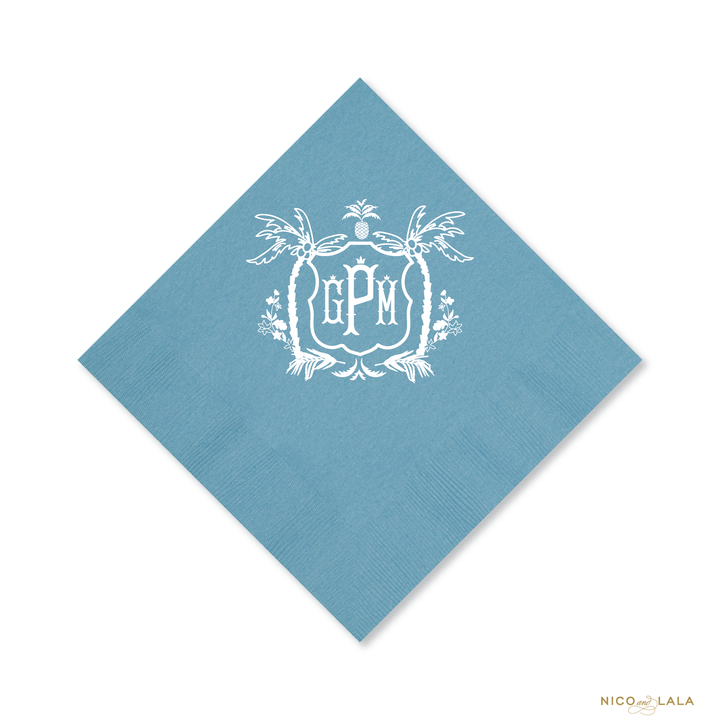 Palm Beach Baby Shower Napkins