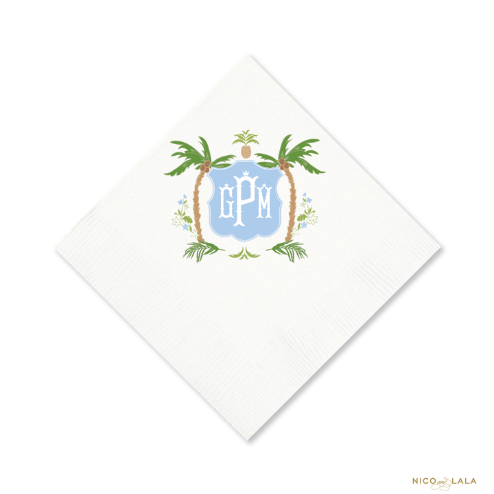 Palm Beach Logo Napkins