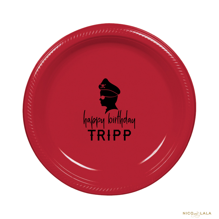 Pirate Birthday Plates